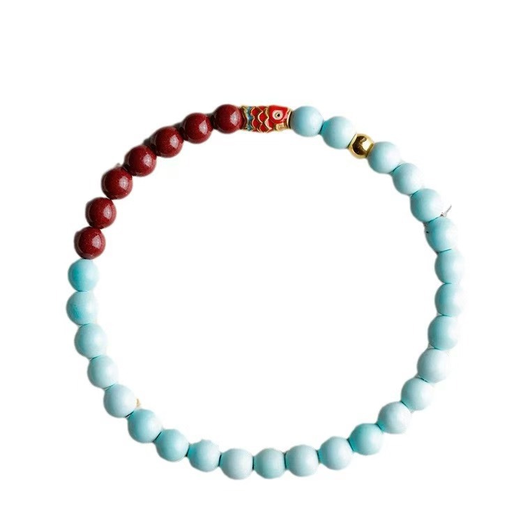 Fish Leaping Over the Dragon Gate Auspicious Carp Bracelet