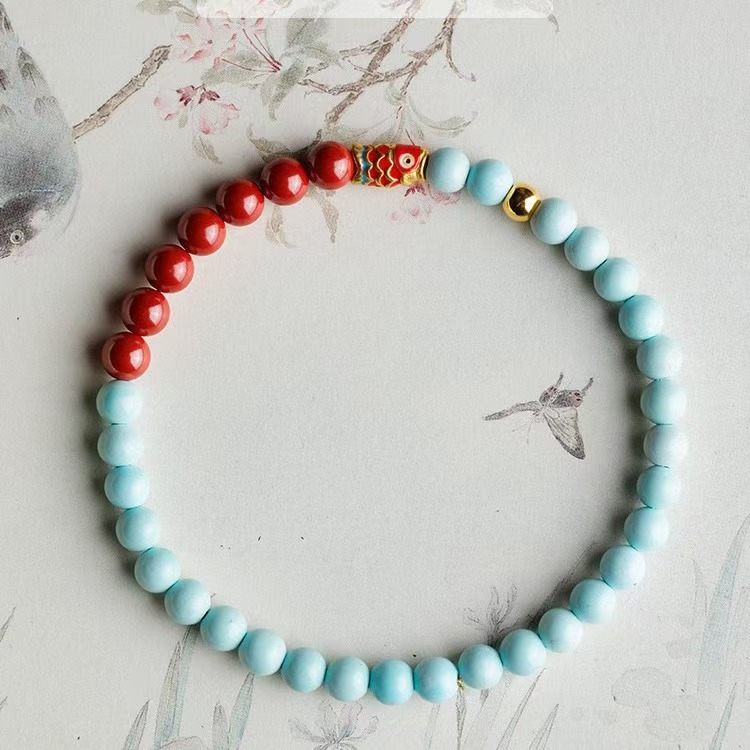 Fish Leaping Over the Dragon Gate Auspicious Carp Bracelet - Image 4