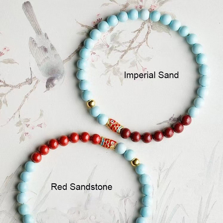 Fish Leaping Over the Dragon Gate Auspicious Carp Bracelet - Image 3