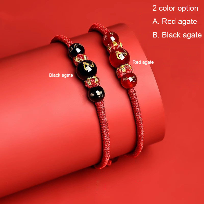 Zodiac Feng Shui Red Cord Bracelet - Image 22