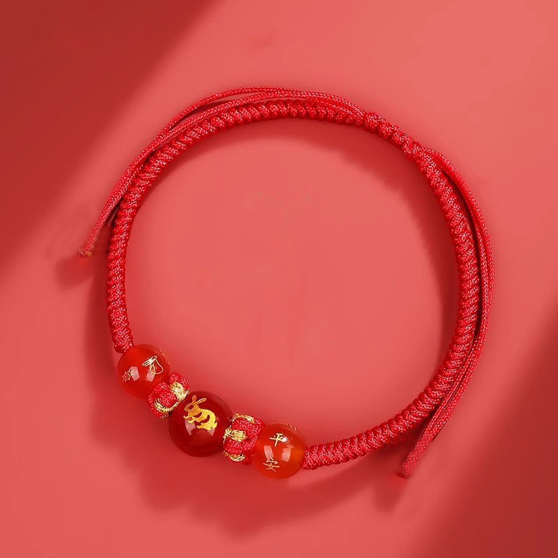 Zodiac Feng Shui Red Cord Bracelet - Image 5