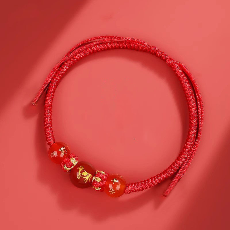 Zodiac Feng Shui Red Cord Bracelet - Image 11