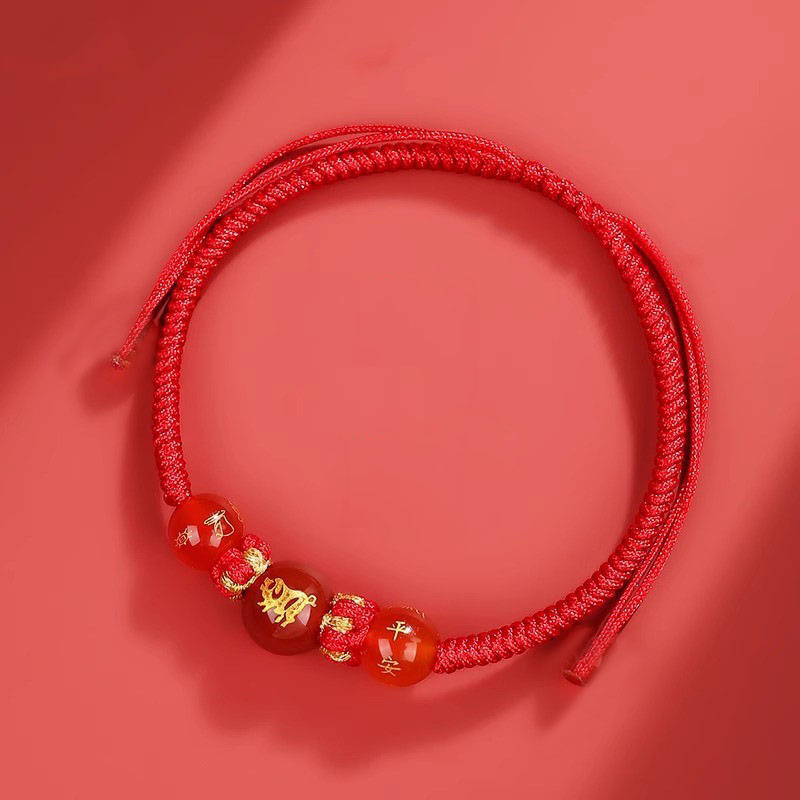 Zodiac Feng Shui Red Cord Bracelet - Image 33